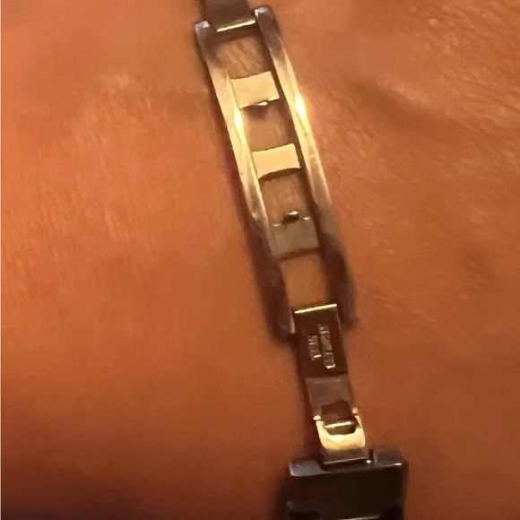 Men’s Stainless Steel Polished Link Style Bracelet